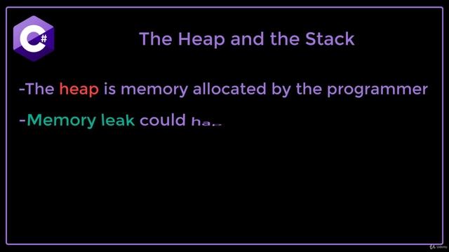 7. The Heap and the Stack