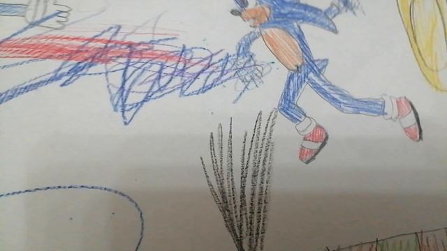 23серия фильма соника1 финальный бой с метоу Соником.