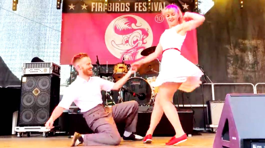 7 BOOGIE WOOGIE Improv Firebirds Festival - Sondre & Tanya. Танцы