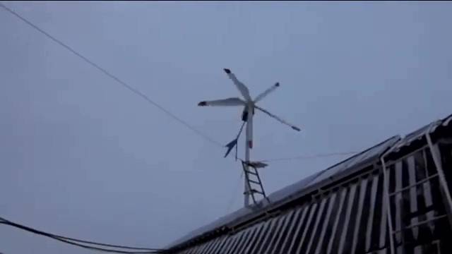 горизонтальный ветряк