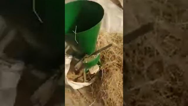 видео от заказчика Алексея, измельчитель сена, соломы и гранулятор