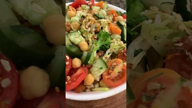 A salada mais bonita que você vai ver hoje! #shorts