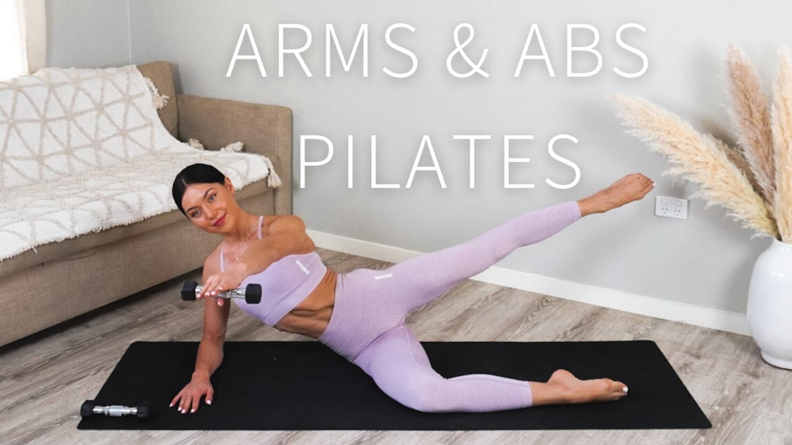 45_MIN_PILATES_ARMS_&_ABS_WORKOUT_｜｜_🤍_Day_4：_Move_With_Me_Series - Move With Nicole