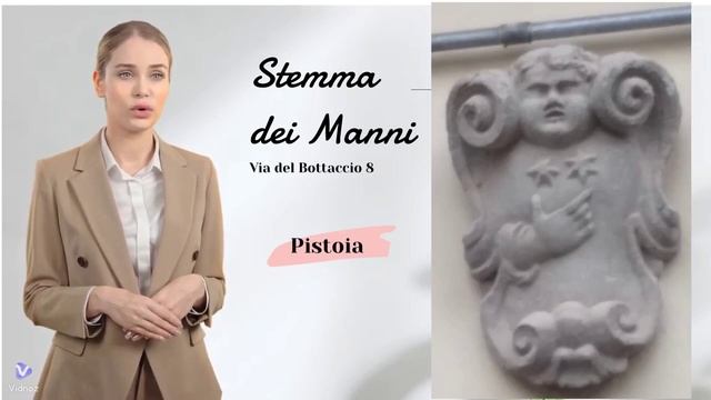 Lo stemma dei Manni a Pistoia