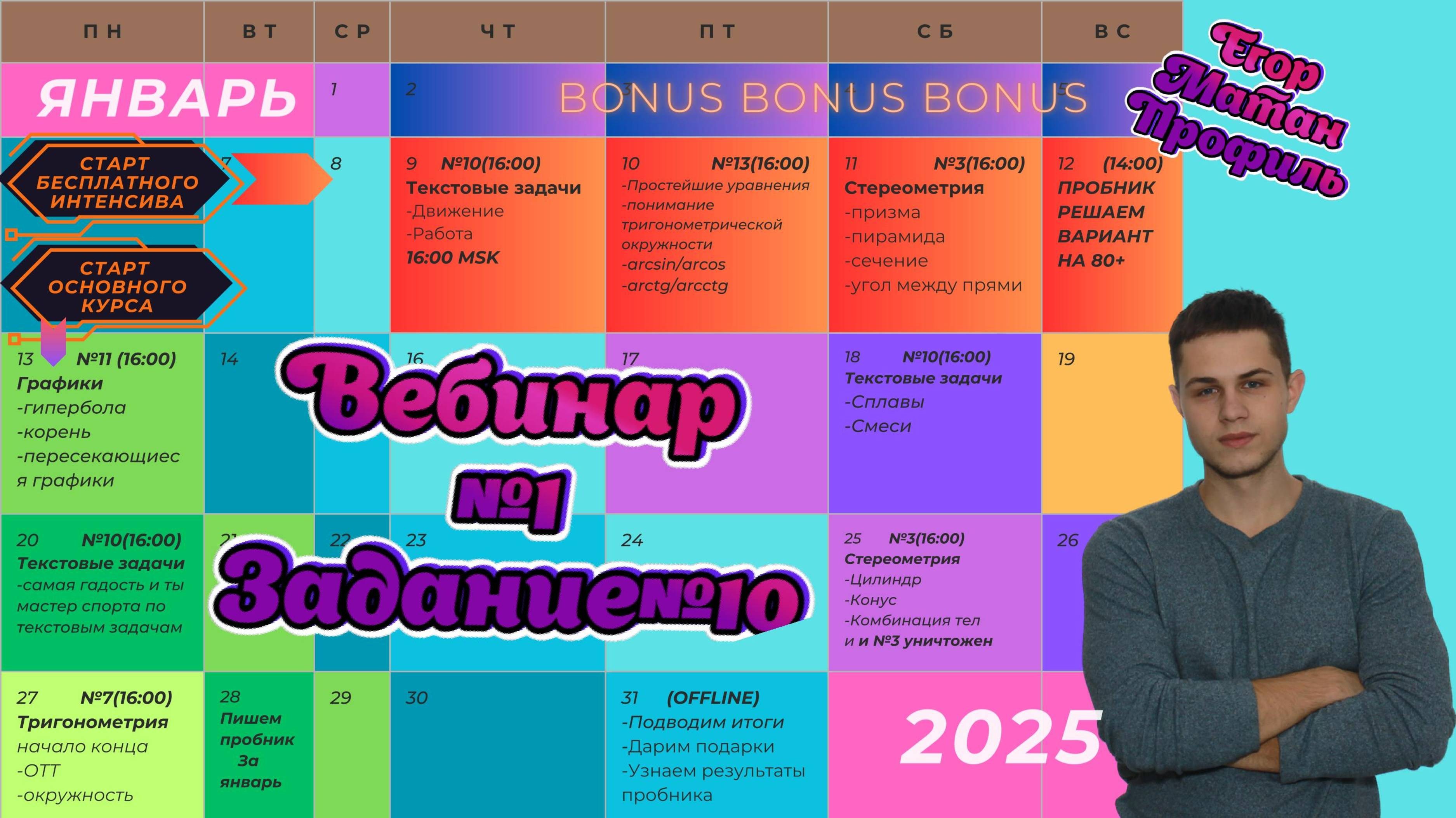 Подготовка к ЕГЭ по профильной математике. Вебинар №1. Задание№10, движение, работа.