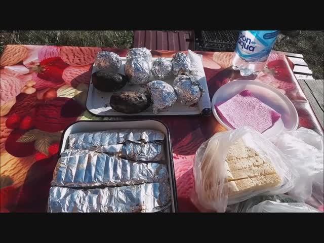Очень вкусная скумбрия на решётке