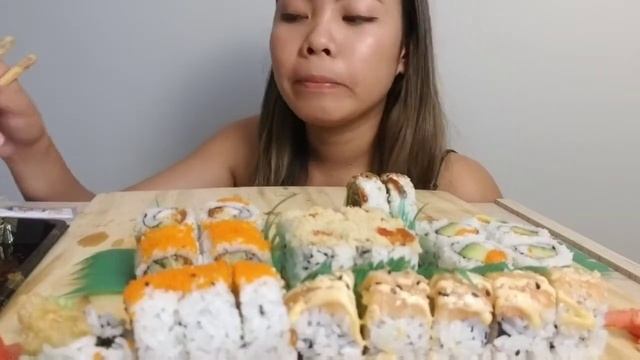 Sushi Mukbang