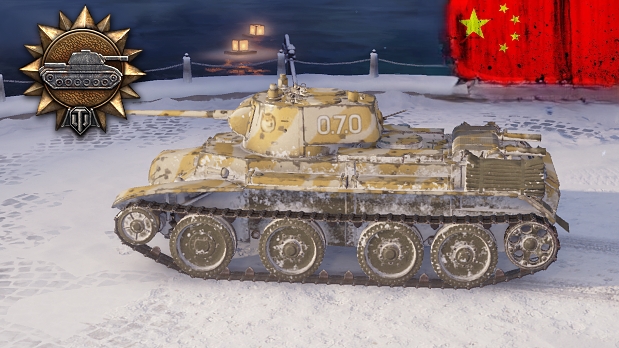 World Of Tanks. Азия. Первый разведчик. БТ-7.