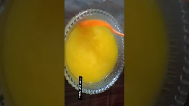 Tasty Orange Juice ice #icecream #pullaice #shorts #ytshorts #manjuteluguvantalu