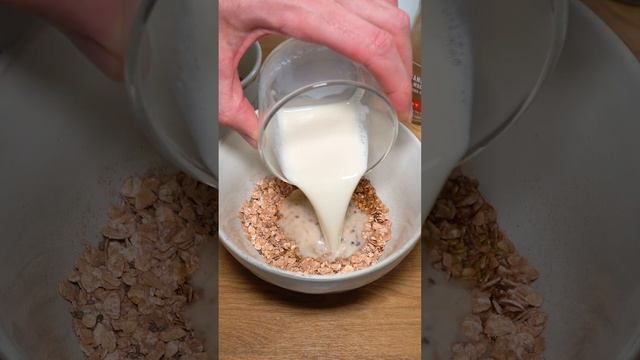 Overnight Porridge au goût de Tiramisu, facile et délicieux ! 🥣☕️