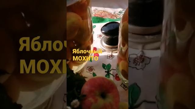 Мохито яблочный, а вкус изумительный! Без ГМО, собственного приготовления!
