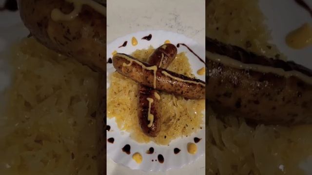 Sauerkraut and Beef Sausage/ Kobasica i kiseli dinstani Kupus💖😊😋
