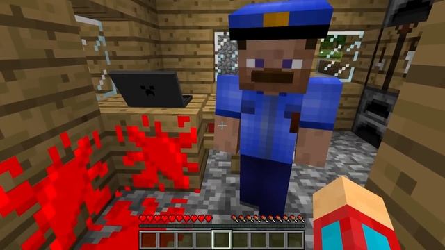 ПОЛИЦЕЙСКИЙ ВЫГНАЛ МЕНЯ ИЗ МОЕГО ДОМА В МАЙНКРАФТ | Компот Minecraft