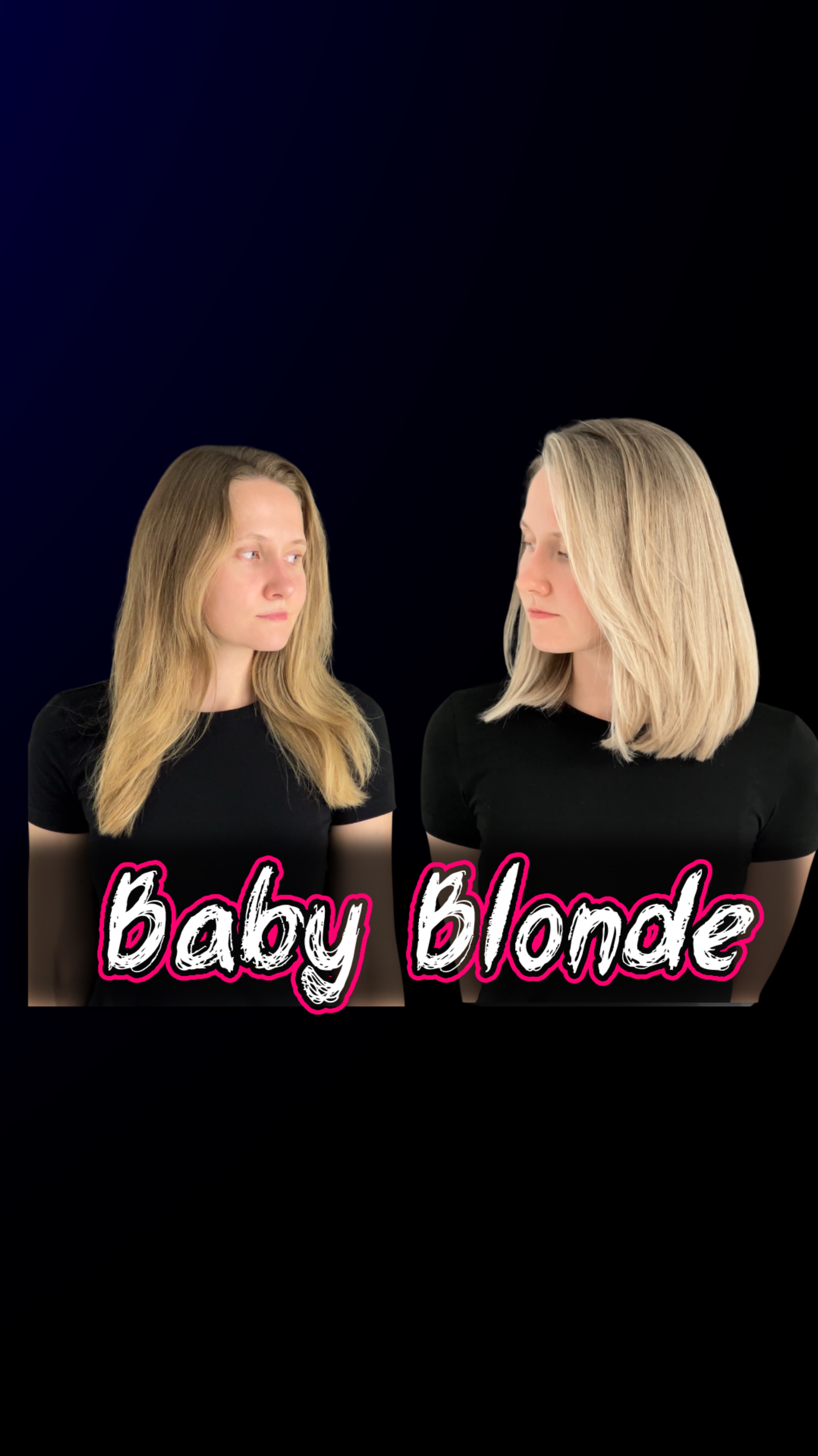 Baby blonde до:после