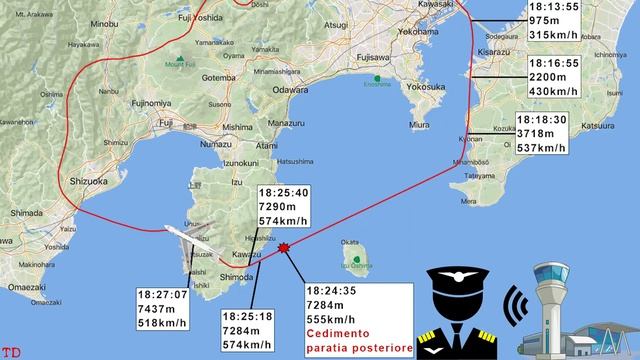 Il disastro del volo JAL 123 - aereo senza controllo! (n.19) TD #japanairlines #incidente #aviazion