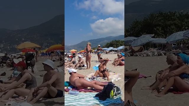 🇹🇷 Alanya Cleopatra Beach_ Best Beach in Antalya - Türkiye(1080P_60FPS)