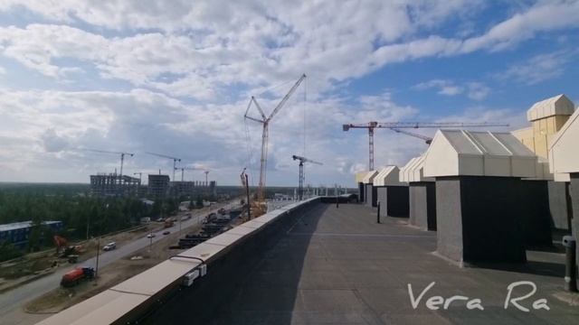 На крыше Звёздного. НУР.