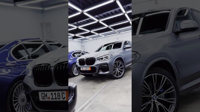 BMW X4 в серый винил2024г4