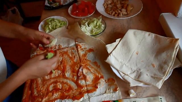 DIY: ДОМАШНЯЯ #ШАУРМА//