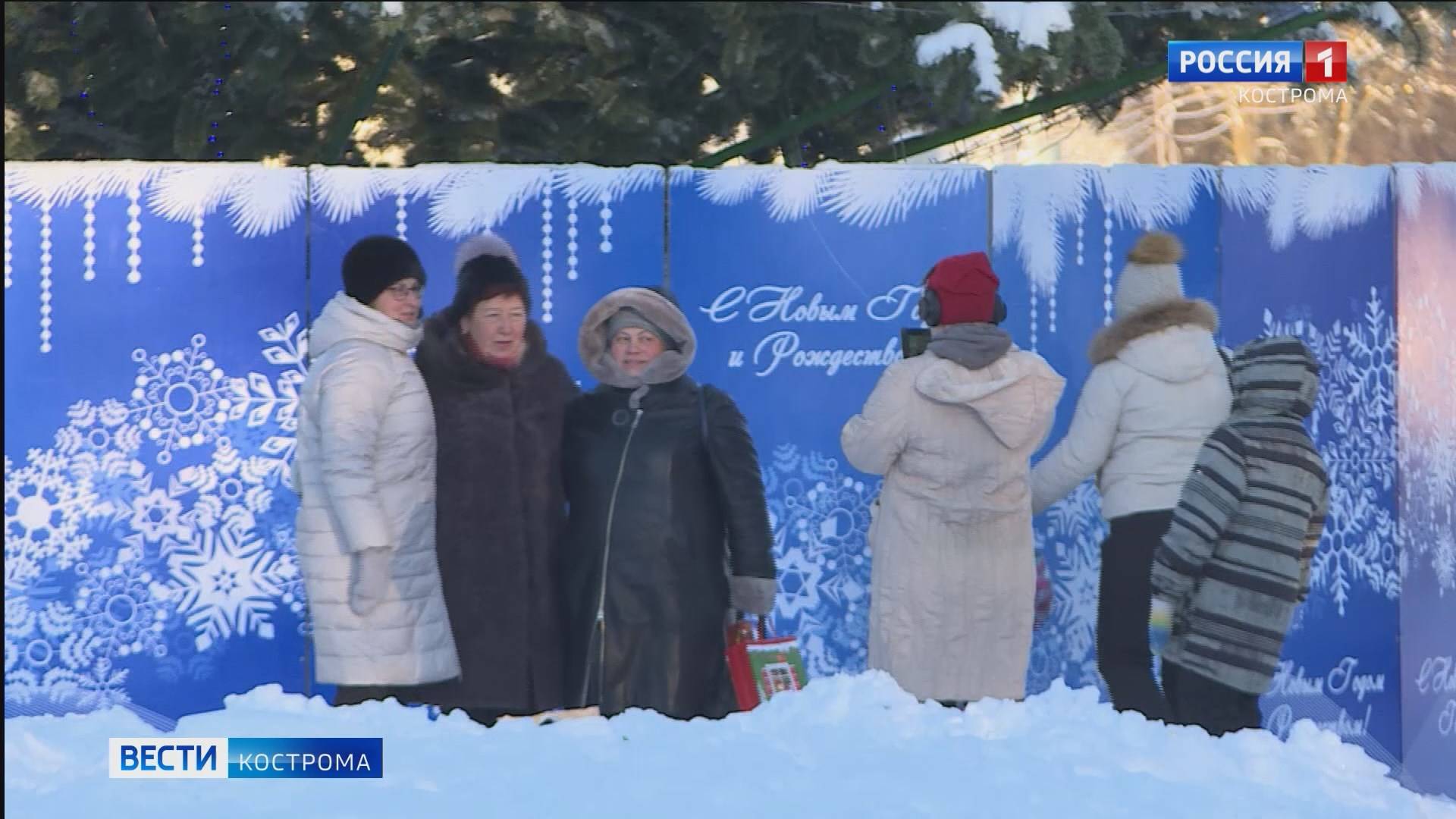 Чем запомнились новогодние каникулы костромичам и гостям города
