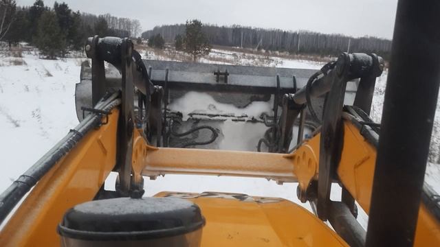 Испытание срс на полигоне экс-погрузчик Асе 95й