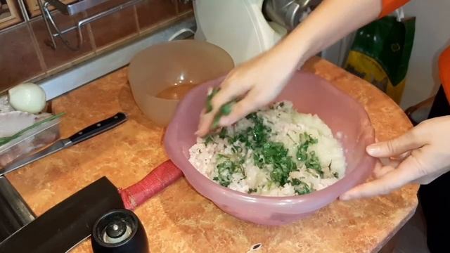 Пельмени из трески с кинзой