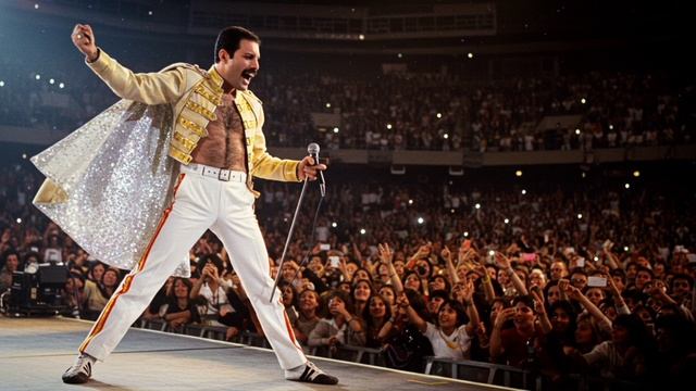 Queen - Rockin The Stage (Freddie Mercury and music all AI)