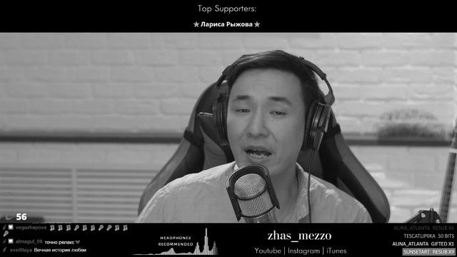 Love Story (Where Do I Begin) - Zhasulan Sydykov (Twitch Stream)