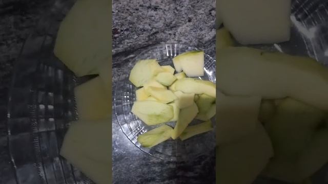 #shorts salada de manga 🥭 verde #