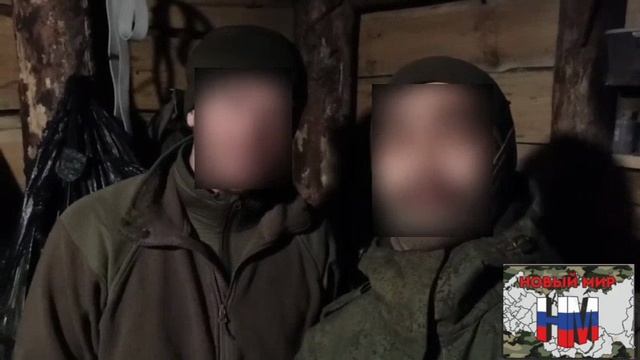 Поздравление тех самых медиков, прямо с переднего края.