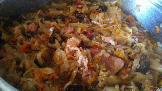 Бигус с ребрышками