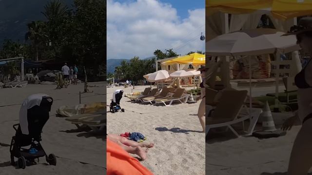 🇹🇷 Alanya Cleopatra Beach_ Best Beach in Antalya Türkiye(1080P_HD)