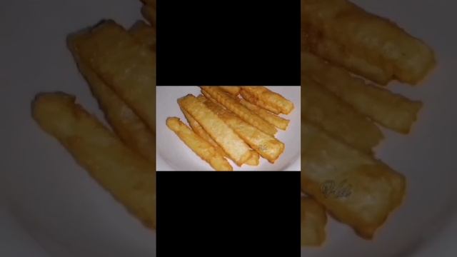 giant French fries/ гигантский картофель фри#asmr #food #cooking #shorts