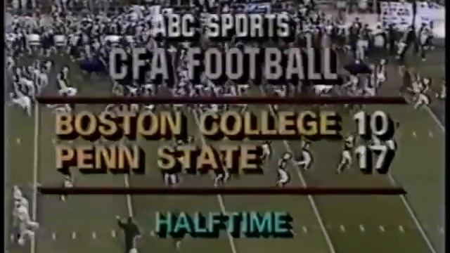 1984 #9 Boston College @ Penn State No Huddle