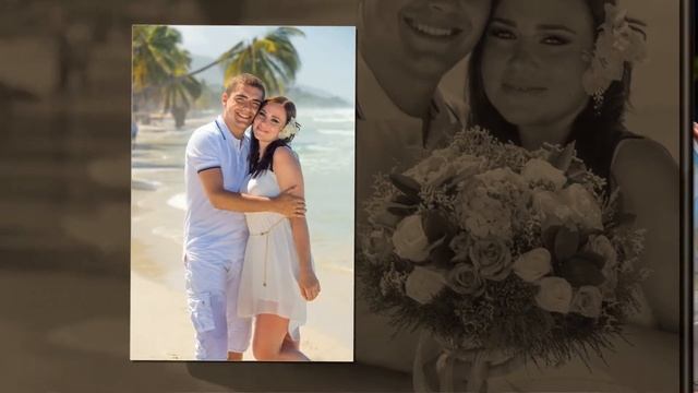 Slideshow Anna&Egor, wedding day on the Margarita Island