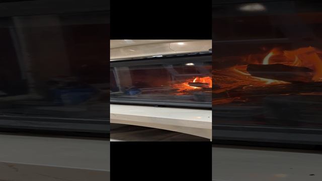 Горение каминной топки Kratki