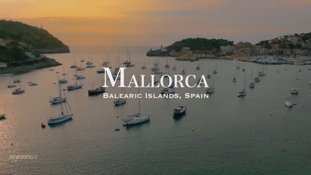 [4K] MALLORCA 2025  2 Hour Drone Aerial Relaxation Film  Balearic Islands Spain Espaa