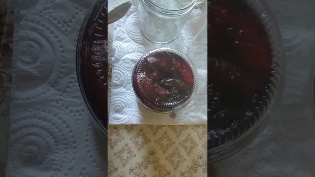 Конфитюр от печени сини сливи
