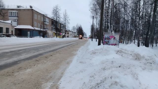 очистка дорог от снега 46 часть