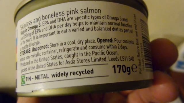 i ASDA Pink Salmon Розовый лосось buy in UK England 20191122