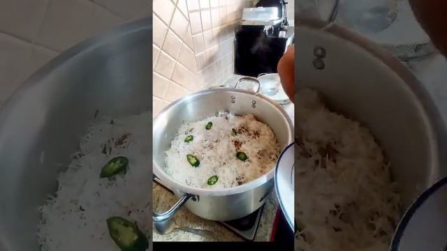 Biryani Layering | How do I Layer Biryani | How to Make Biryani #shorts