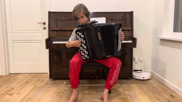 «Прекрасное далёко», исполняет Михаил Лосьмаков, баян
