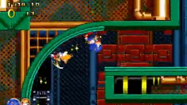 Sonic Classic Heroes метрополис (sonic 2) часть 2