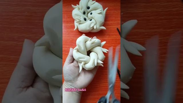 Dragon Buns Preparation #foodies #buns #bunspreparation #Bunsforkids #Cake #bunstyles #recipies #ar