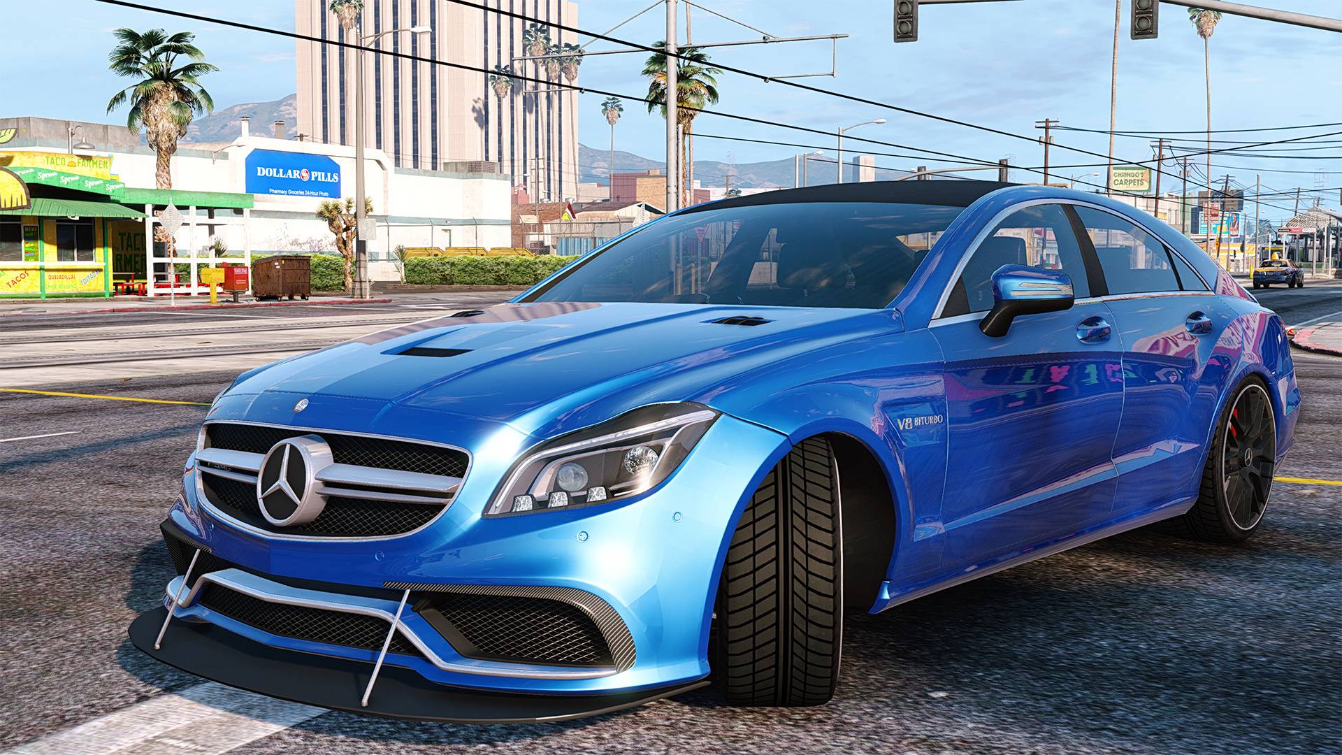 как скачать мод на Mercedes