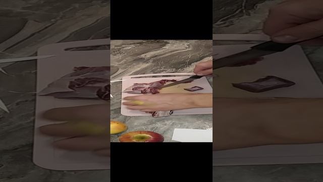 Нож Tefal после заточки