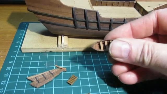 Santa Maria scale 1/106   Manufacturing PART 1