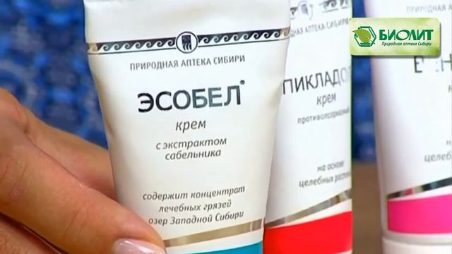 Крем массажный с экстрактом сабельника «Эсобел»