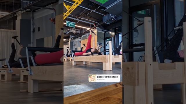 PILATES REFORMER TIME ⏳ | ПИЛАТЕС РЕФОРМЕР 🔥 | 💪🙂 פילאטיס מכשירים #shorts #video #fun #love #work