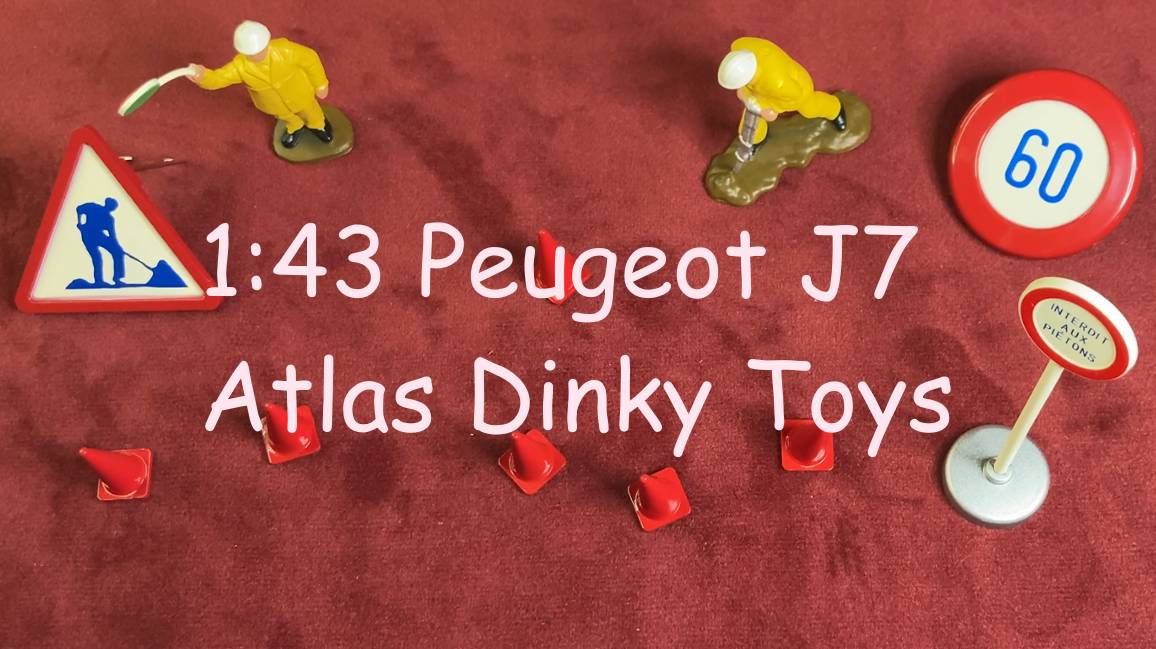 1:43 Peugeot J7 Atlas Dinky